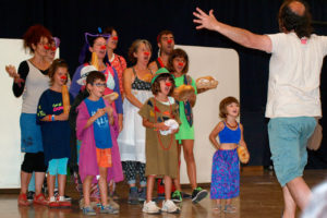 Taller de Clown en família - GiraCirc 2018 | ©Muntsa Paredes