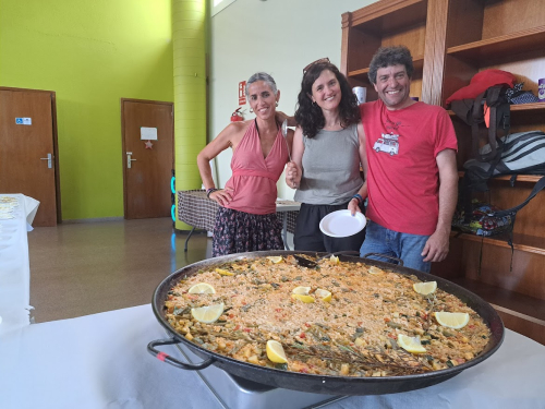 paella per artistes/voluntaris